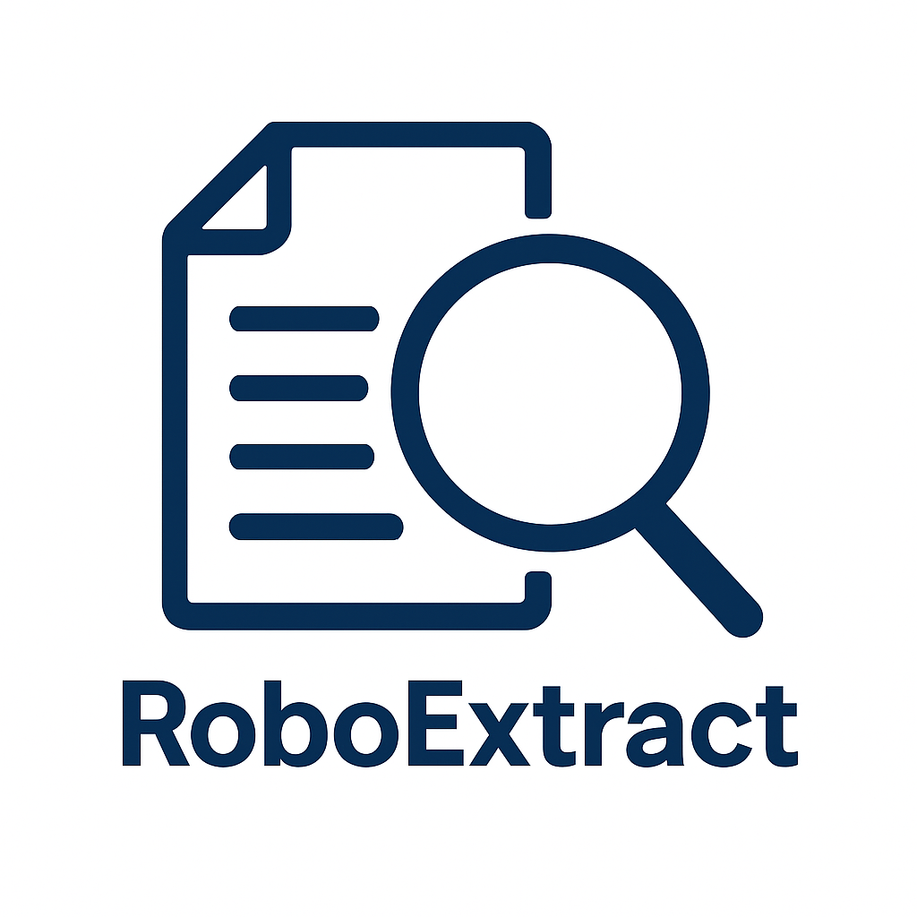 RoboExtractor Logo